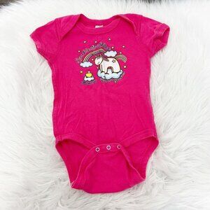 Taj Honolulu Hawaii Baby Girl 6M Unicorn Bodysuit Onesie